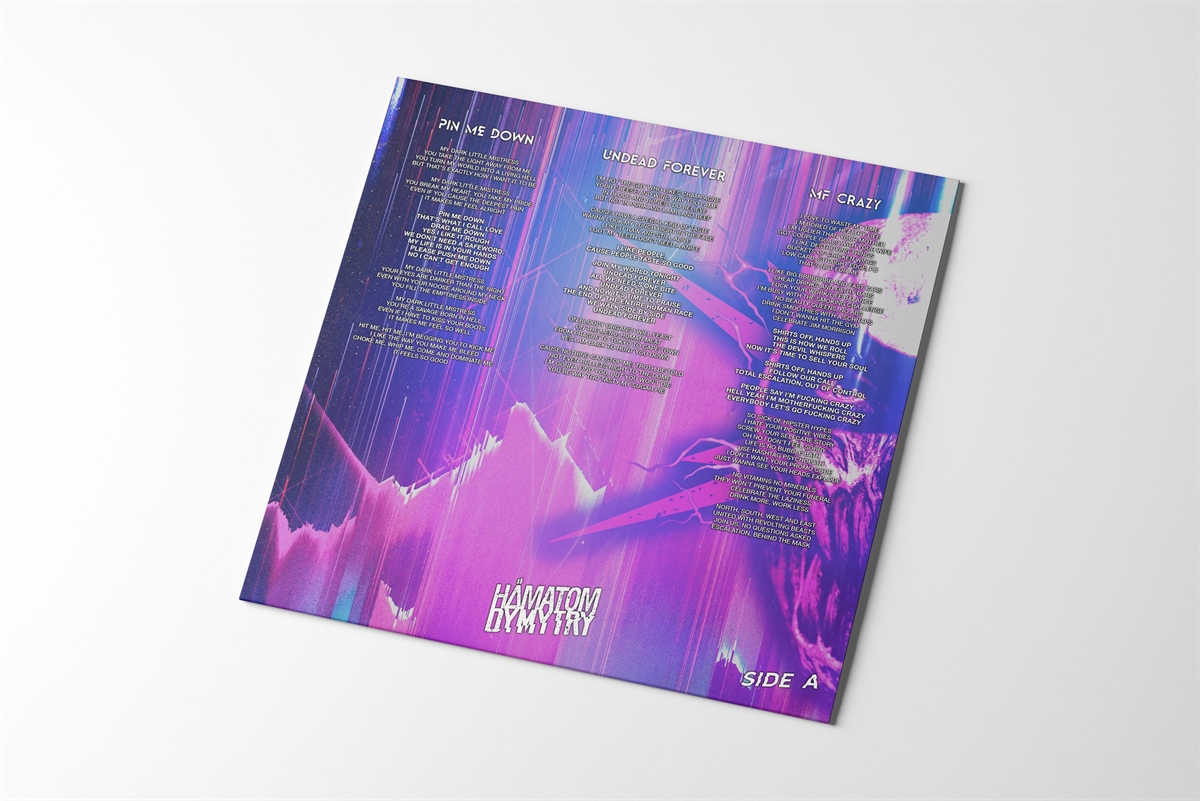 HMATOM + DYMYTRY - PIN ME DOWN, SPLATTER, VINYL